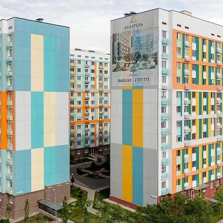 Современная Уютная Квартира В Жк Акварель Almaty Exterior photo